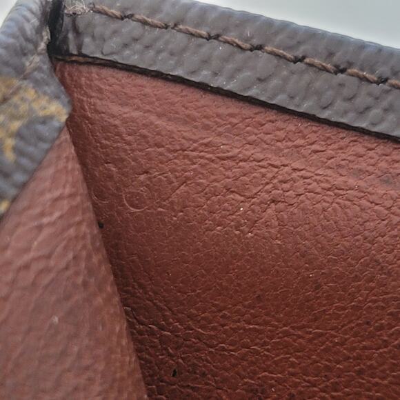 Louis Vuitton LV Portefeuille Tresor Bifold Wallet Medium Monogram Brown Vintage - Picture 5 of 14